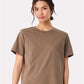 BELLA  CANVAS 6110 Women's 6 oz. Heavyweight Tee - Front view