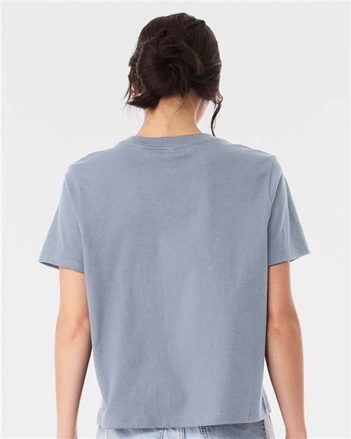 BELLA  CANVAS 6110 Women's 6 oz. Heavyweight Tee - Back view