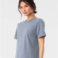 BELLA  CANVAS 6110 Women's 6 oz. Heavyweight Tee - Side view