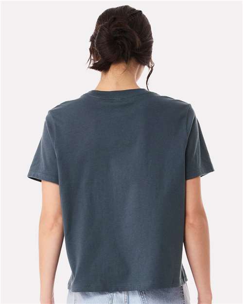 BELLA  CANVAS 6110 Women's 6 oz. Heavyweight Tee - Back view