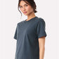 BELLA  CANVAS 6110 Women's 6 oz. Heavyweight Tee - Side view