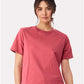 BELLA  CANVAS 6110 Women's 6 oz. Heavyweight Tee - Front view