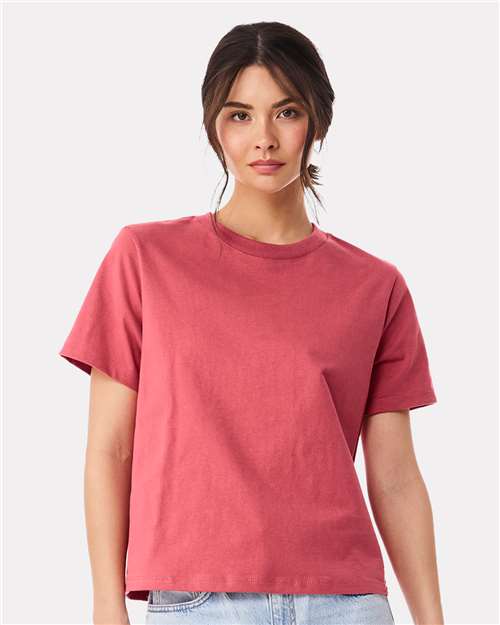 BELLA  CANVAS 6110 Women's 6 oz. Heavyweight Tee - Front view
