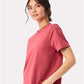 BELLA  CANVAS 6110 Women's 6 oz. Heavyweight Tee - Side view