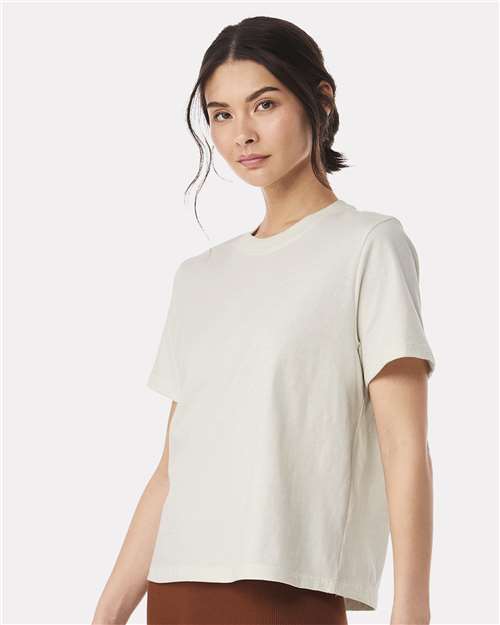 BELLA  CANVAS 6110 Women's 6 oz. Heavyweight Tee - Side view