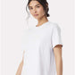 BELLA  CANVAS 6110 Women's 6 oz. Heavyweight Tee - Side view