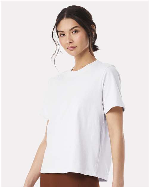 BELLA  CANVAS 6110 Women's 6 oz. Heavyweight Tee - Side view