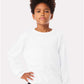 BELLA  CANVAS 3511Y Youth 6oz. Heavyweight Long Sleeve Tee - Front view