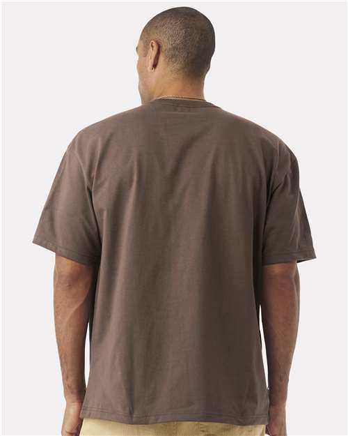 BELLA  CANVAS 4610 Men's Compression Full-Length Tights - Back view