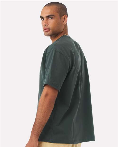 BELLA  CANVAS 4610 Men's Compression Full-Length Tights - Back view