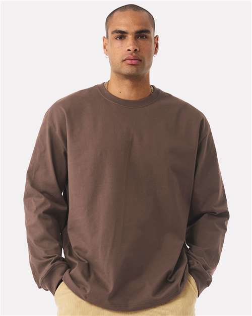 BELLA  CANVAS 4651 Unisex 7.5 oz Heavyweight Long Sleeve Tee - Front view