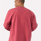 BELLA  CANVAS 4651 Unisex 7.5 oz Heavyweight Long Sleeve Tee - Back view