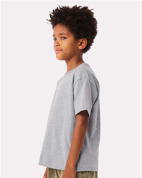 BELLA  CANVAS 3010Y Youth 6 oz. Heavyweight Tee - Side view