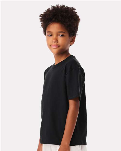 BELLA  CANVAS 3010Y Youth 6 oz. Heavyweight Tee - Side view