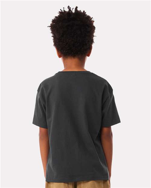 BELLA  CANVAS 3010Y Youth 6 oz. Heavyweight Tee - Back view