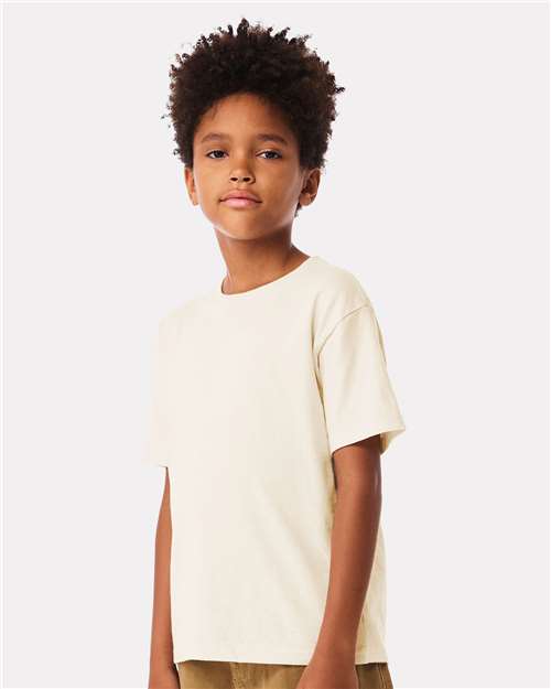 BELLA  CANVAS 3010Y Youth 6 oz. Heavyweight Tee - Side view