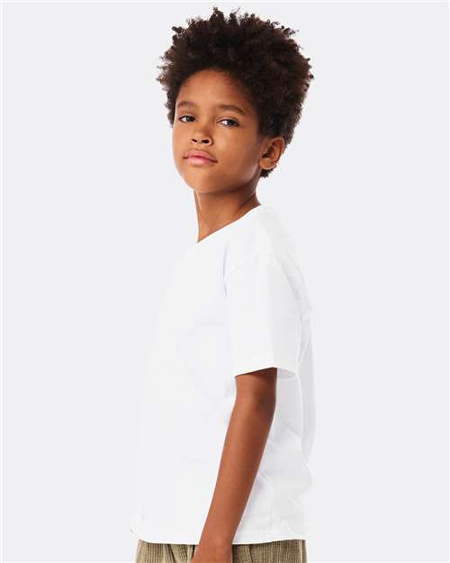 BELLA  CANVAS 3010Y Youth 6 oz. Heavyweight Tee - Side view