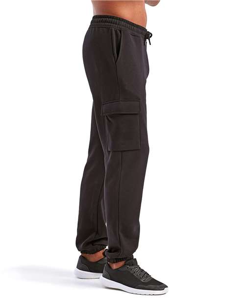TriDri TD604 Unisex Riley Cargo Joggers - Side view