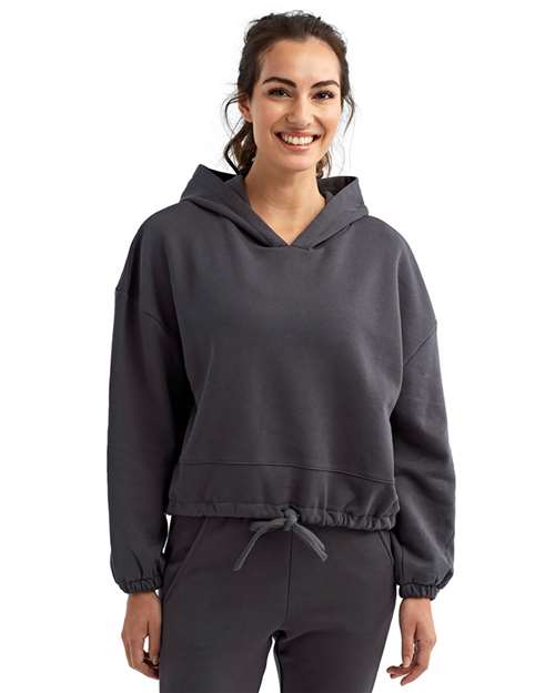 TriDri TD085 Women's Cropped Maria Hooded Sweatshirt - Front view