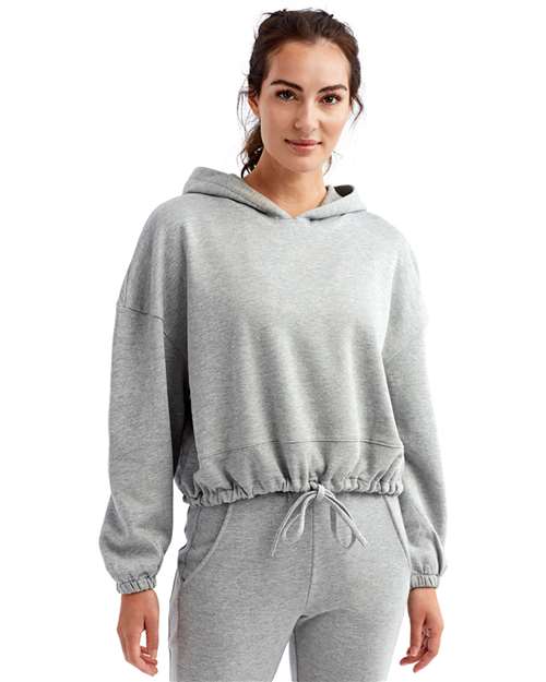TriDri TD085 Women's Cropped Maria Hooded Sweatshirt - Front view