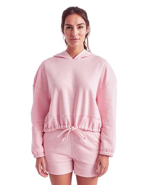 TriDri TD085 Women's Cropped Maria Hooded Sweatshirt - Front view