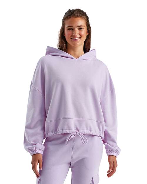 TriDri TD085 Women's Cropped Maria Hooded Sweatshirt - Front view
