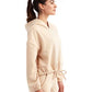 TriDri TD085 Women's Cropped Maria Hooded Sweatshirt - Side view