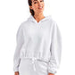 TriDri TD085 Women's Cropped Maria Hooded Sweatshirt - Front view