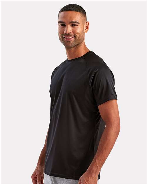 TriDri TD011 Unisex Panelled Tech T-Shirt - Side view