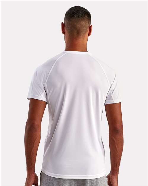 TriDri TD011 Unisex Panelled Tech T-Shirt - Back view