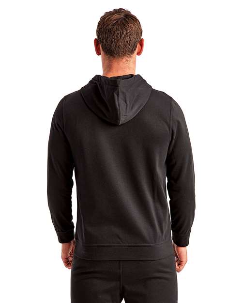TriDri TD448 Unisex Spun Dyed Hooded Sweatshirt - Back view