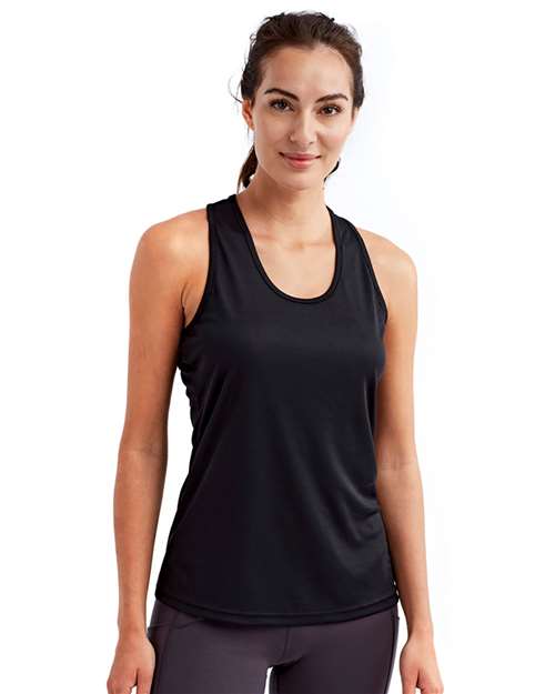 TriDri TD042 Women's Knot Back Venus Tank Top - Front view
