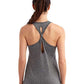 TriDri TD042 Women's Knot Back Venus Tank Top - Back view