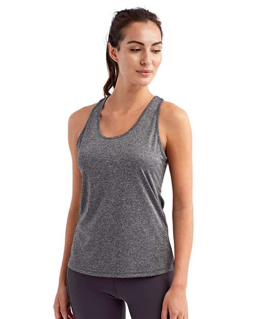TriDri TD042 Women's Knot Back Venus Tank Top - Front view