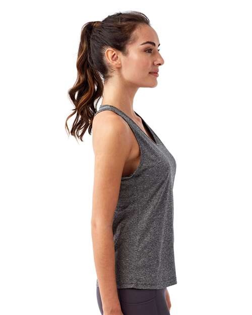 TriDri TD042 Women's Knot Back Venus Tank Top - Side view