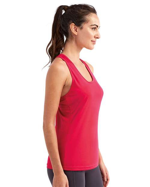 TriDri TD042 Women's Knot Back Venus Tank Top - Side view