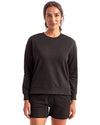 TriDri TD600 Women's Billie Side-Zip Crewneck Sweatshirt - Front view