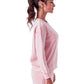 TriDri TD600 Women's Billie Side-Zip Crewneck Sweatshirt - Side view