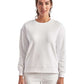 TriDri TD600 Women's Billie Side-Zip Crewneck Sweatshirt - Front view