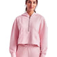 TriDri TD077 Women's Alice Half-Zip Hooded Sweatshirt - Front view
