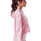 TriDri TD077 Women's Alice Half-Zip Hooded Sweatshirt - Side view