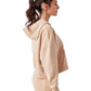 TriDri TD077 Women's Alice Half-Zip Hooded Sweatshirt - Side view