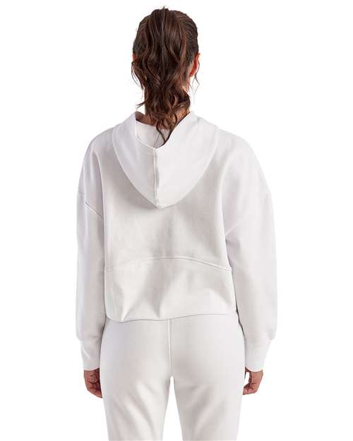 TriDri TD077 Women's Alice Half-Zip Hooded Sweatshirt - Back view