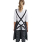 Artisan Collection by Reprime RP129 Cross Back Barista Bib Apron - Back view