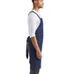 Artisan Collection by Reprime RP129 Cross Back Barista Bib Apron - Side view