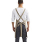Artisan Collection by Reprime RP129 Cross Back Barista Bib Apron - Back view