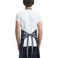 Artisan Collection by Reprime RP127 Domain Contrast Denim Bib Apron - Back view