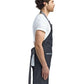 Artisan Collection by Reprime RP127 Domain Contrast Denim Bib Apron - Side view