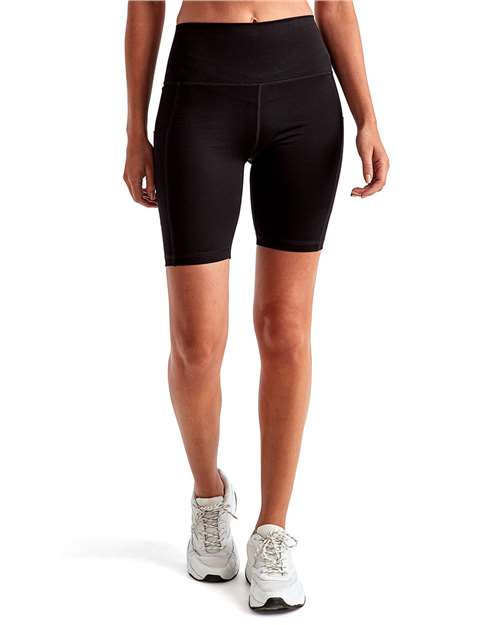 TriDri TD046 Women's Performance Compression Shorts - Front view