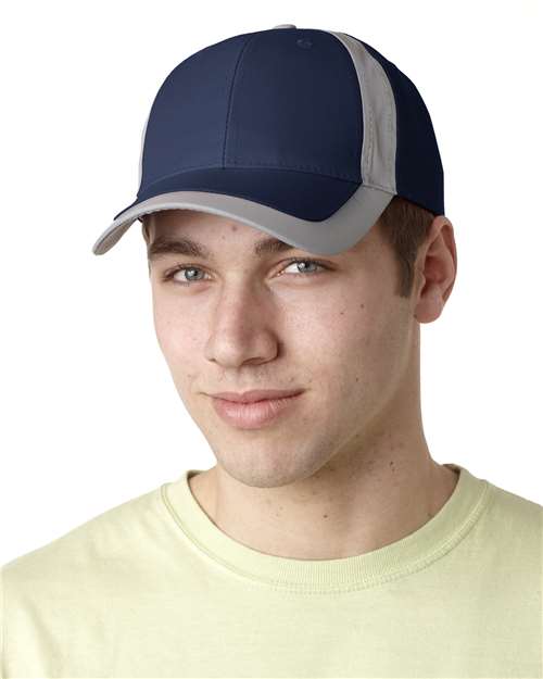 Adams Headwear RF102 Reflector Safety Cap - Front view